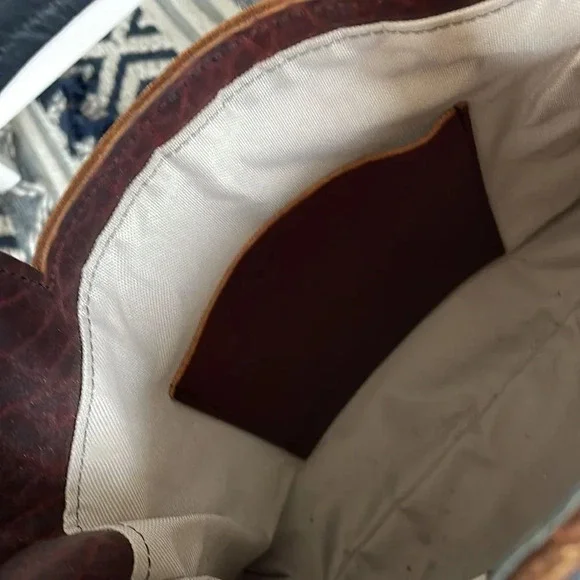 Stone Feather Road Custom Cowhide Leather Bantam Bag